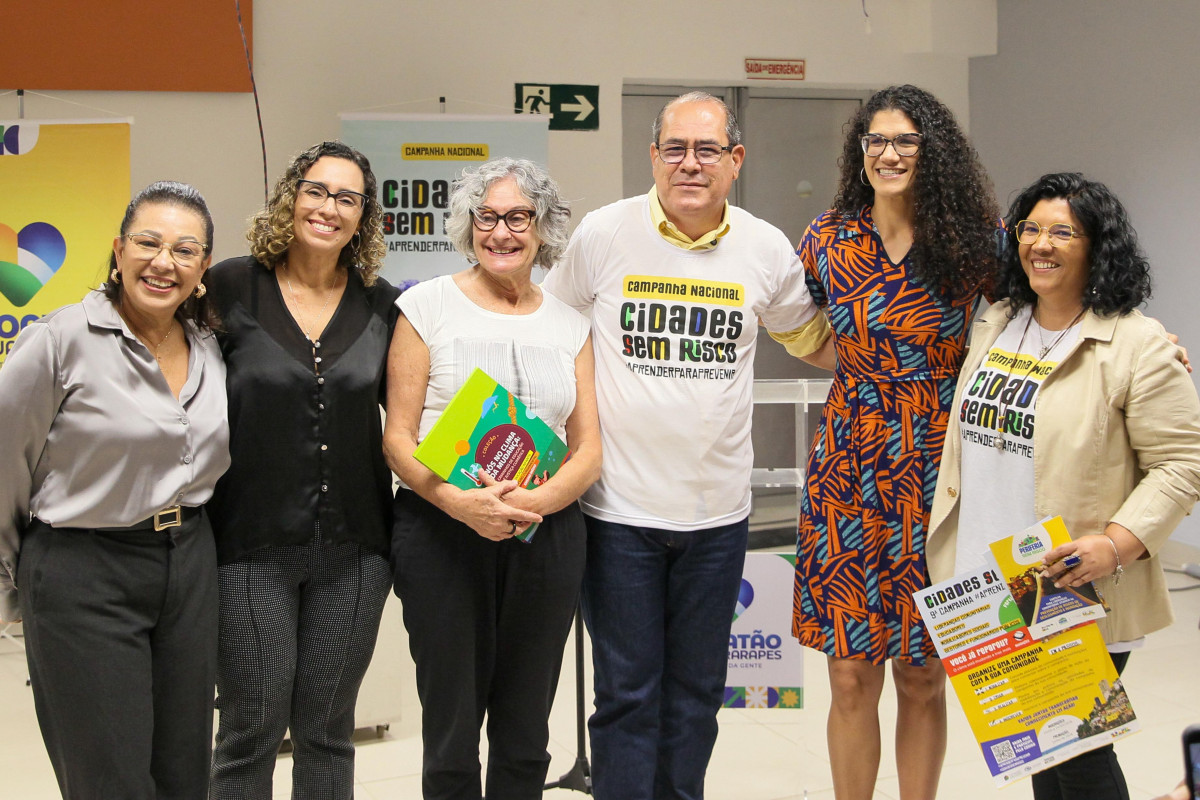 Leia mais sobre o artigo Jaboatão recebe 9ª edição da campanha #AprenderParaPrevenir e mobiliza 120 educadores para atuar na prevenção de desastres