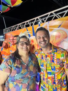 Leia mais sobre o artigo Lêimisson Cravo participa da abertura do Baile Municipal ao lado da prefeita Carol Jordão