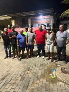 Leia mais sobre o artigo Vevel de Caboré destaca amizade e diálogo em encontro na praia de Itapuama