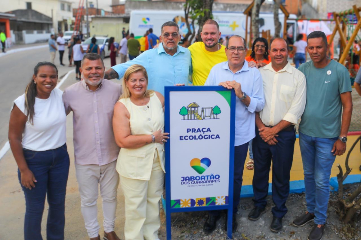 Leia mais sobre o artigo Prefeitura do Jaboatão inaugura praça ecológica no Curado III com espaço inclusivo e serviços à população