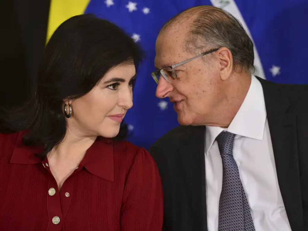 No momento, você está visualizando Tebet defende Alckmin como vice de Lula em 2026