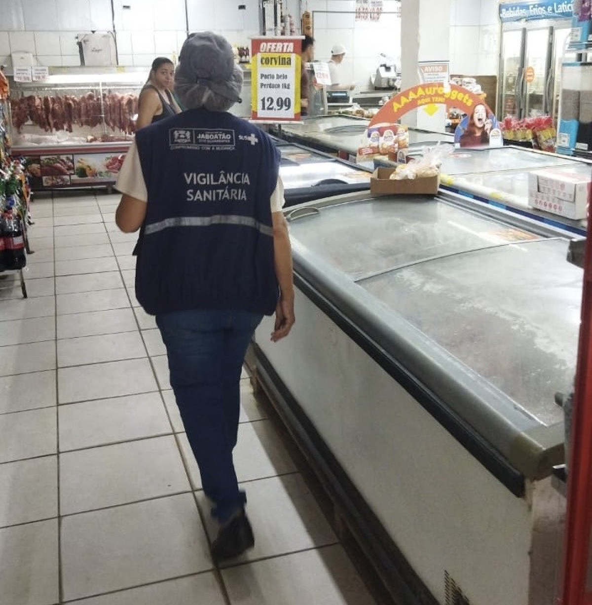 Leia mais sobre o artigo Vigilância Sanitária intensifica fiscalização em supermercados durante a Semana Santa no Jaboatão