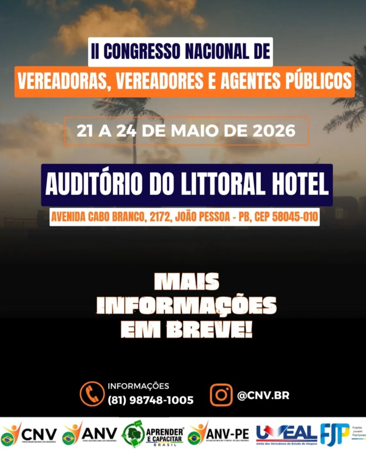 No momento, você está visualizando Marcelo Coelho participará de Congresso Nacional em João Pessoa