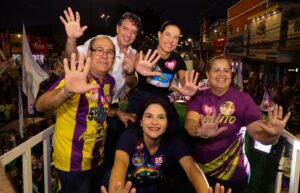 Leia mais sobre o artigo Andréa Medeiros e Raquel Lyra recebem o carinho da população em Jaboatão Centro