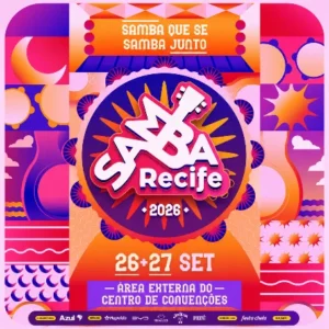 Leia mais sobre o artigo Samba Recife começa hoje com grandes nomes do samba e pagode