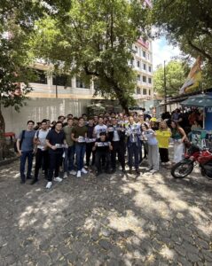 Leia mais sobre o artigo Thiago Medina vai à Unicap ao lado de Gilson Machado Filho em campanha a favor de Flávio Bolsonaro